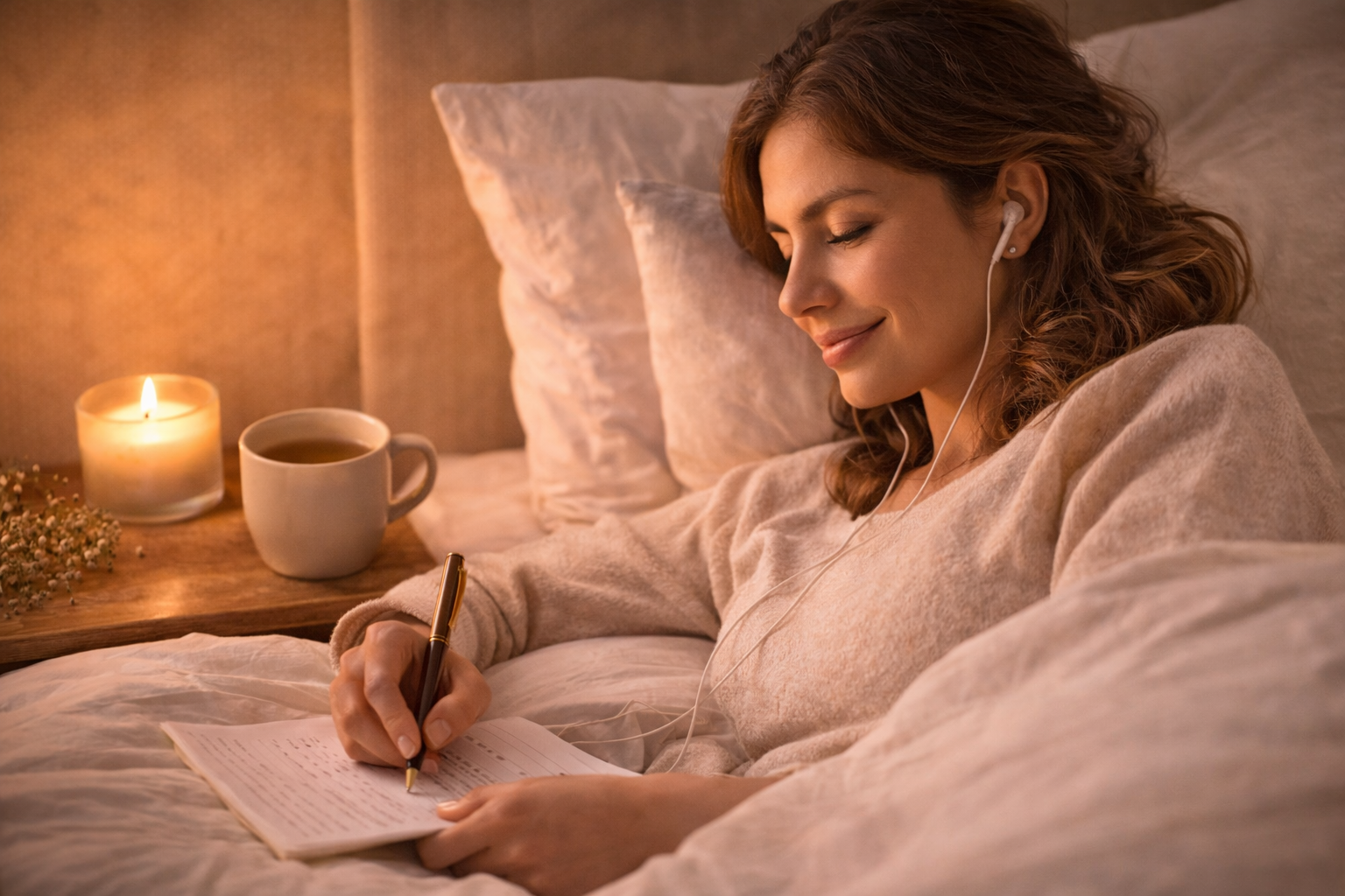 Night reset ritual: Evening ritual to release your emotional burden